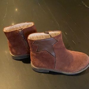L’Amour girls brown boots 10